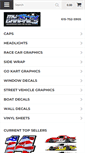 Mobile Screenshot of myracinggraphics.com